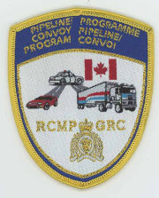 CANADA,RCMP GRC PIPELINE CONVOY PROGRAM 1
